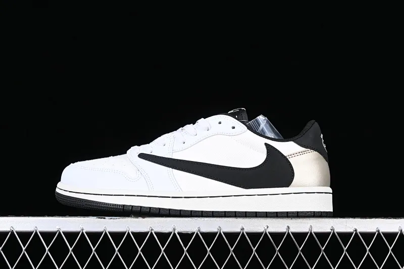 All categories Air Jordan Jordan series basketball shoes Air Jordan 1 Low Travis Scott x Air Jordan 1 Low OG AJ1 Joe 1 joint overhead hook DM7866-814